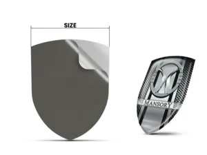 Mansory Personalisierte Logosticker Limitiert Universal Robust
